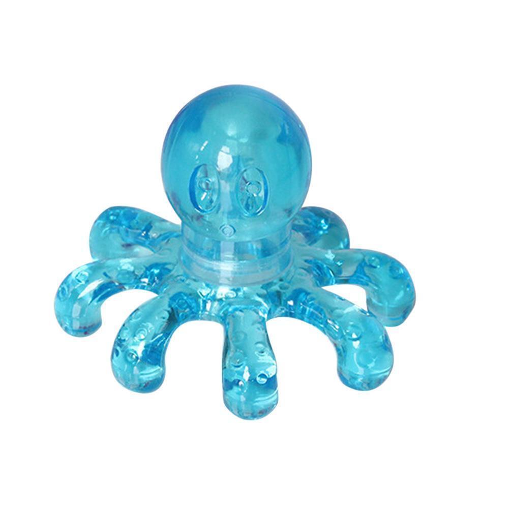 Portable Crystal Octopus Massager Handy Claw Massage for Relaxing Head Neck