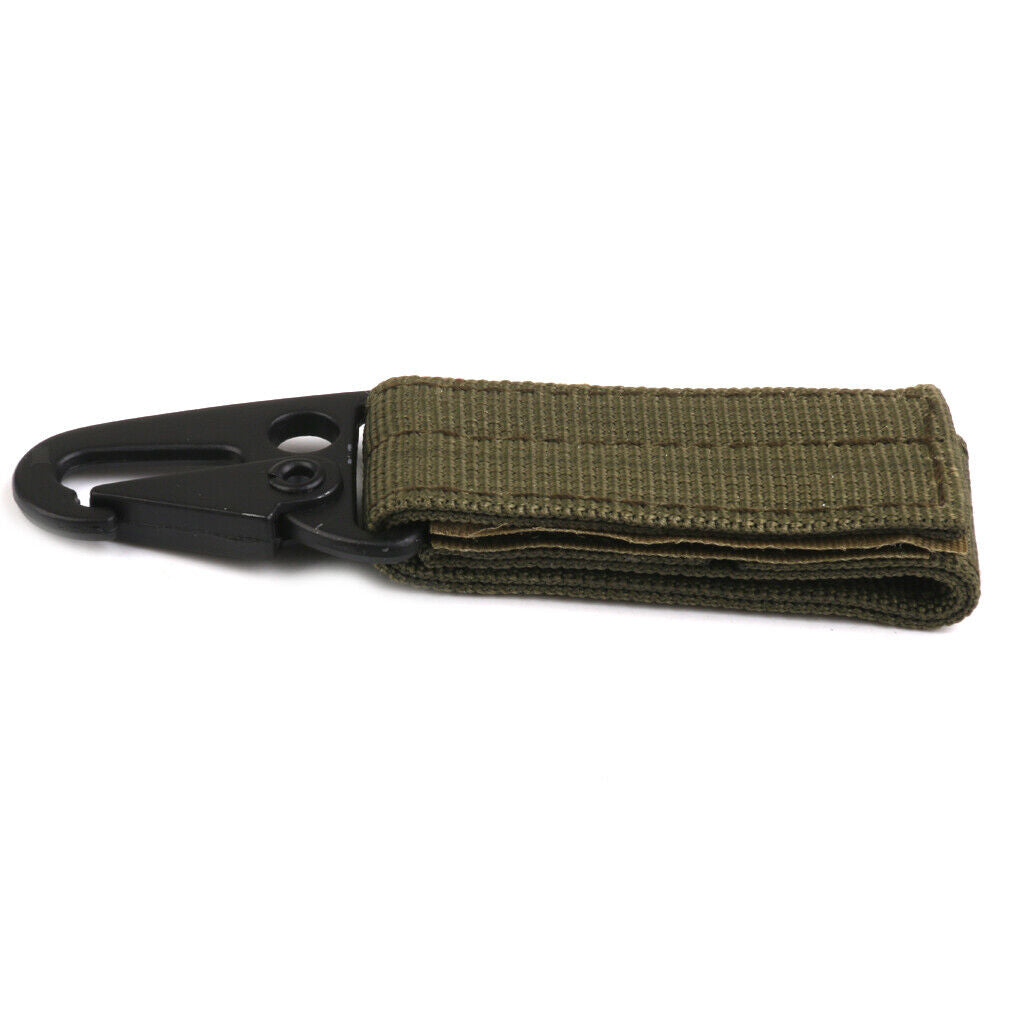 2pcs   Hanging Belt Carabiner Clip Hook Webbing Buckle Strap