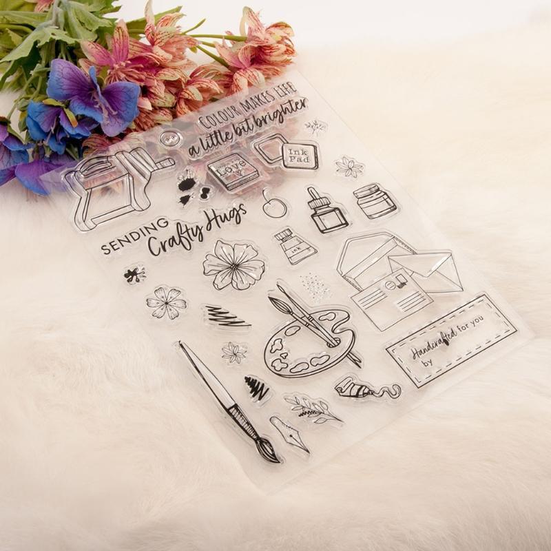Stationery Silicone Clear Seal Stamp DIY Scrapbooking Embossing Photo Album Card