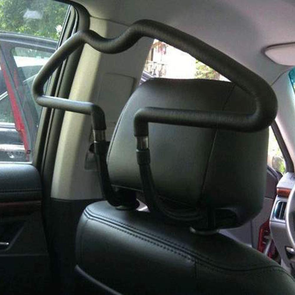 Stainless Steel Car Seat Headrest Clothes Hanger Jacket Suit Holder Rack
