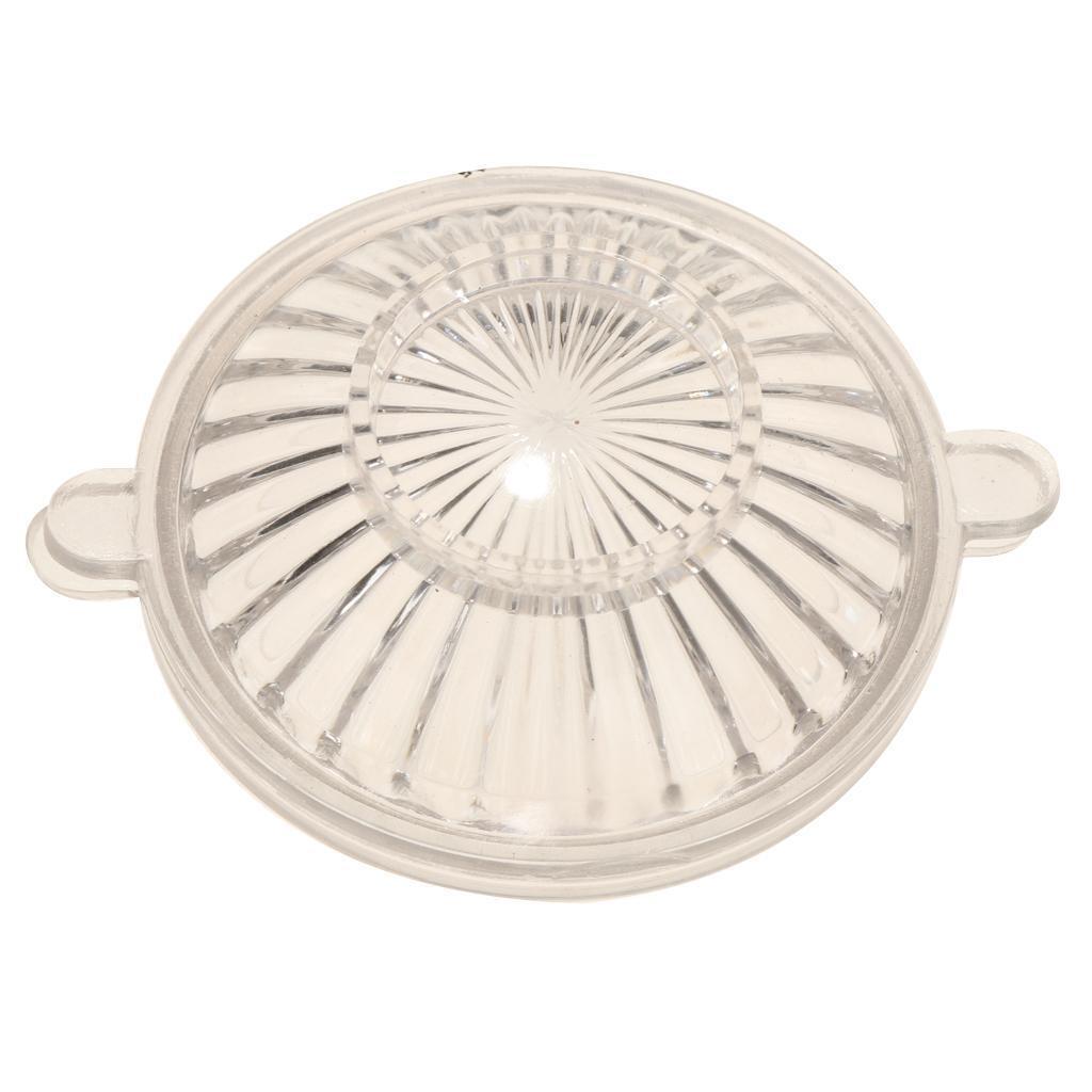 Plastic Flat Round Shape Candle Mould Soap Mold Candle Making Mold 55x28mm