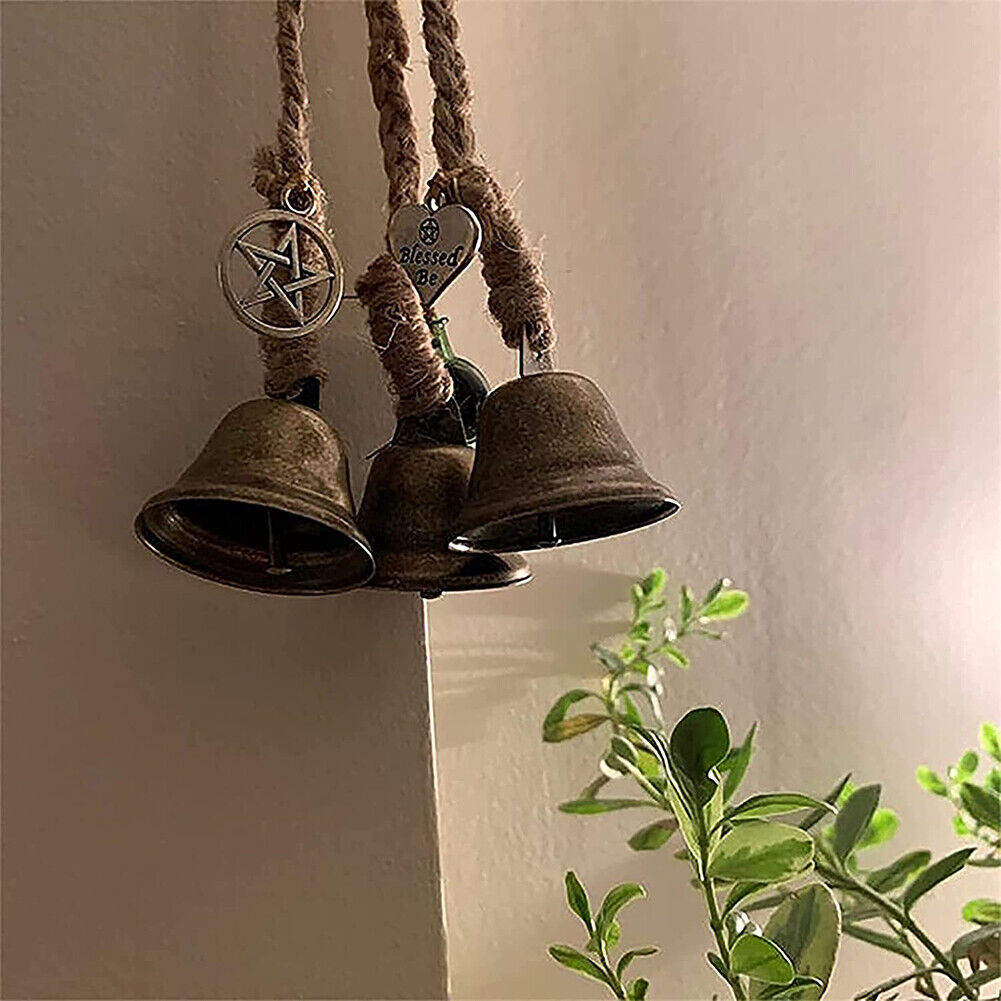 6pcs Blessing Bell Evil Spirit Witch Wind Chime Charm Witchcraft Home Decor