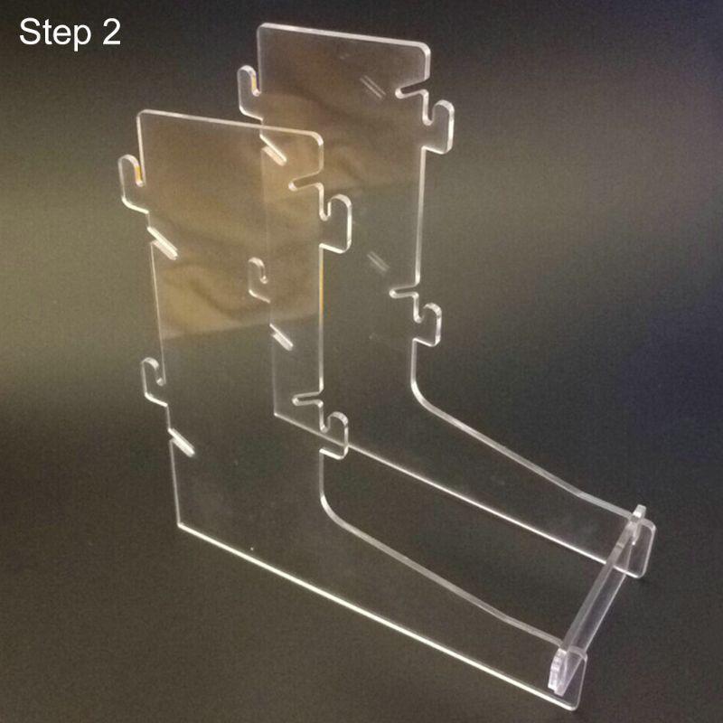 DND Acrylic Transparent Dice Tower DIY Board Game RPG Rolling Tower MTG Games