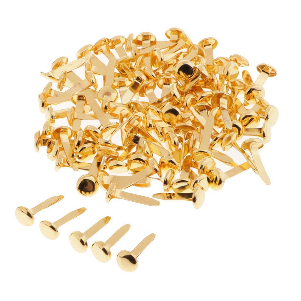 450x Mixed   Brads Accessories Embellishment Fasteners Crafts