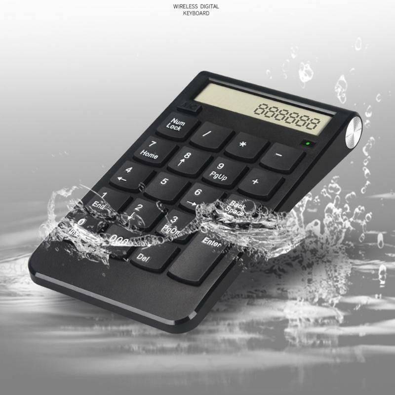 2.4G USB Wireless Numeric Keypad 20 Keys Digital Keyboard Laptop Computer Numpad