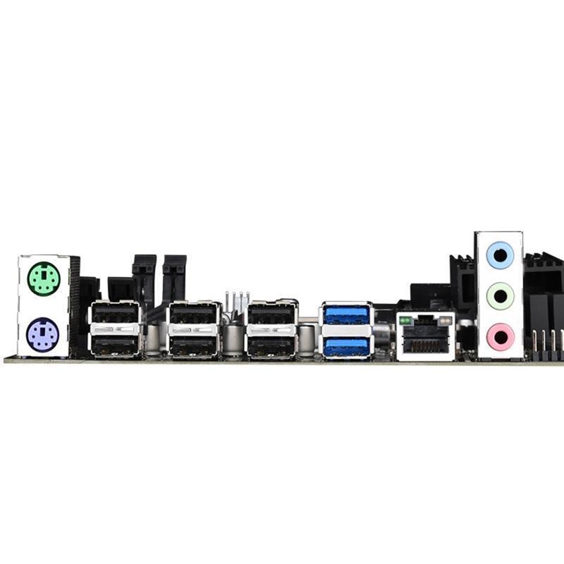 X89 Desktop Motherboard USB3.0 PCI-E X16 2 x DDR3 Memory Slot with Cooling Fan