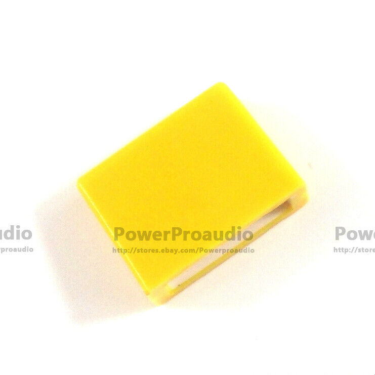10PCS REPLACEMENT CROSSFADER KNOB FOR PIONEER DJM800 DJM700 DAC2371 Yellow