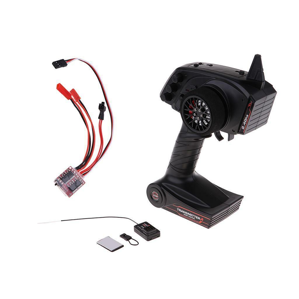 1/16 AX5S RC Remote Transmitter & 30A ESC with Brake for WPL B16 RC Car