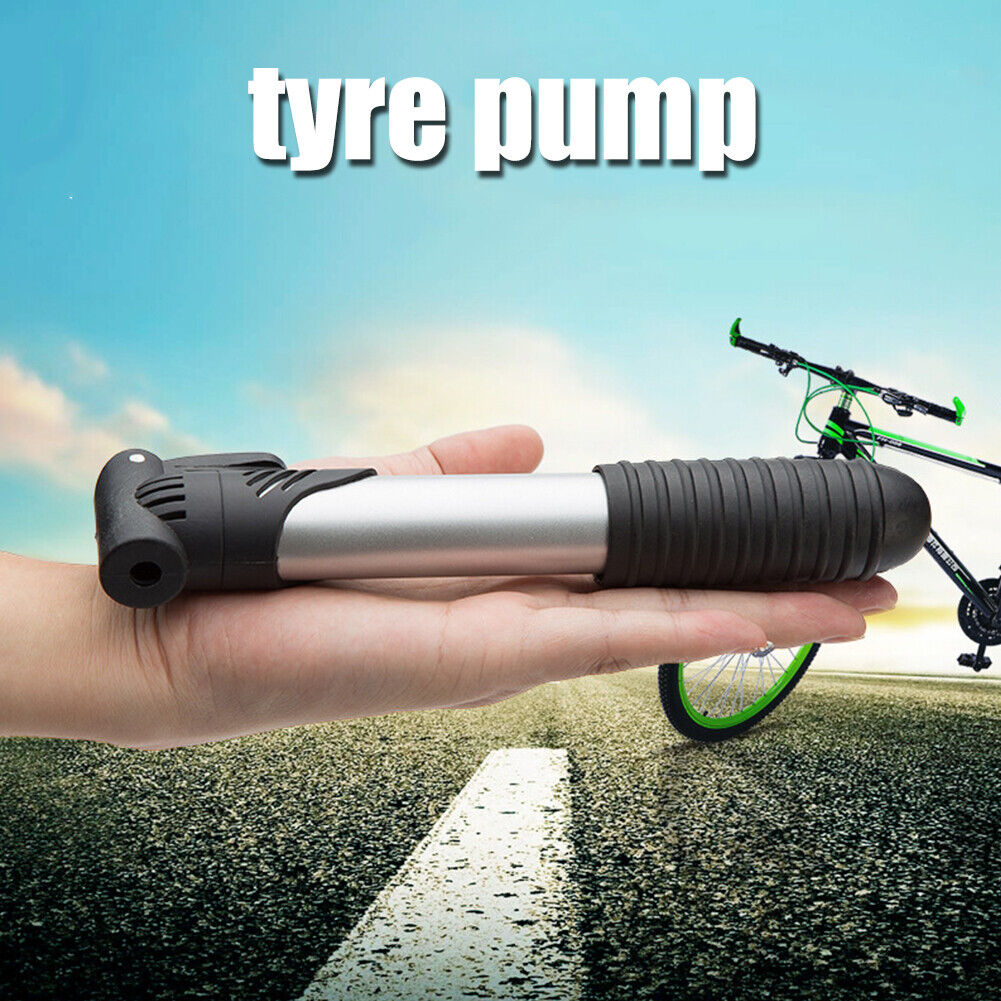 Bicycle Air Pump Mini Portable Aluminum Alloy Bike Cycling Tire Inflator