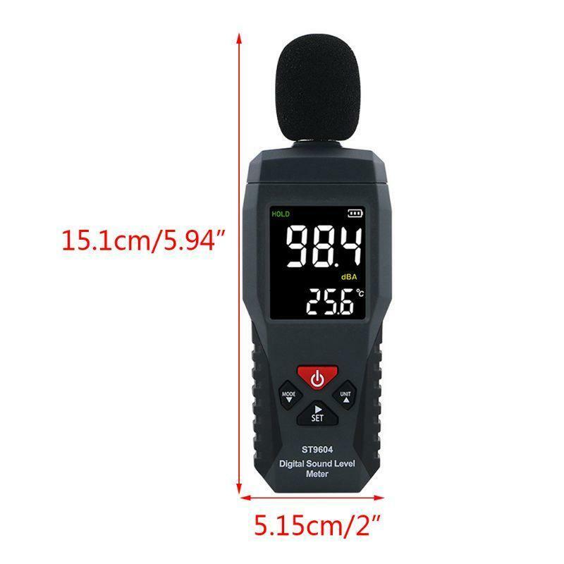 Digital Sound Noise Meter LCD Display Measurement Instrument Decibel Tester