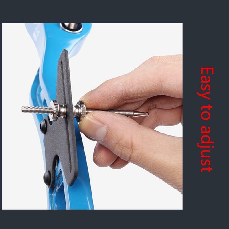 Iron Archery Metal Bow Sight Goal T Shape Arrow Sight for Recurve Bow Universal