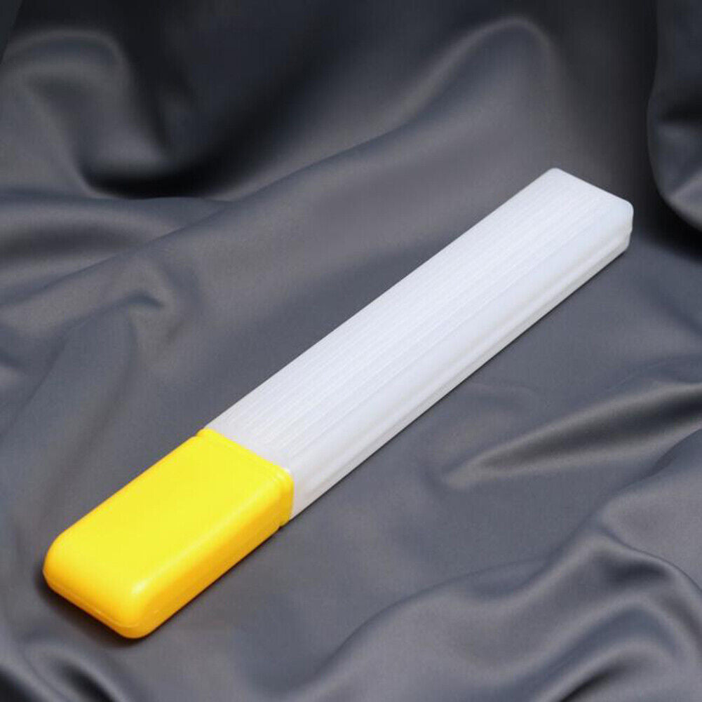 Knitting Needle Storage Organizer Hand Sewing Needle Storage Tube (Yellow)