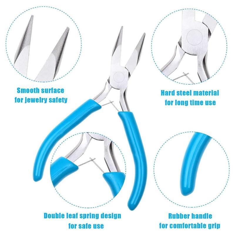 4 PCS Jewelry Making Tools Kit DIY Accessories Iron Made Multiple Fuction