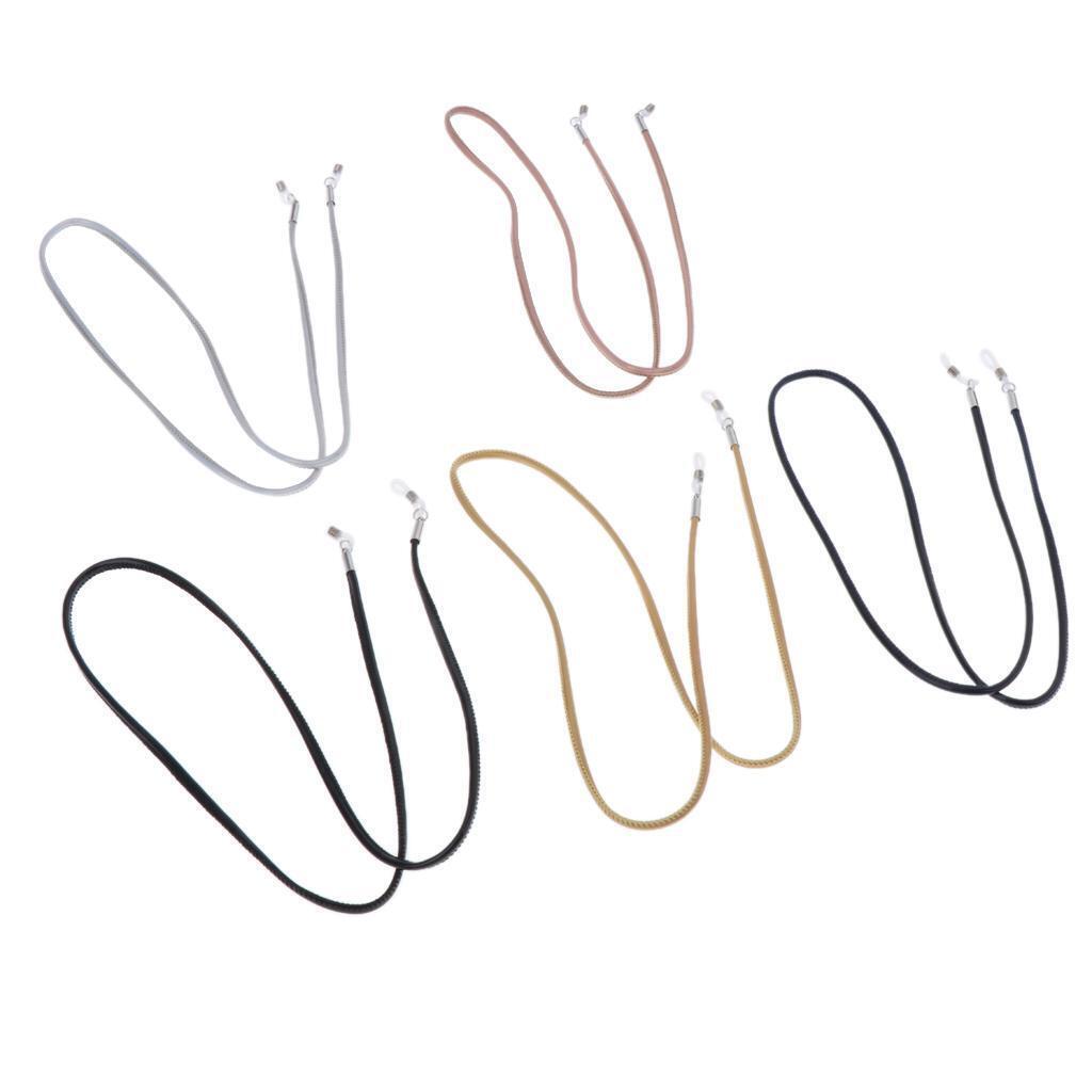 5pcs Anti-slipGlasses Strap Sunglass Eyeglass Lanyard String for Men Women 02