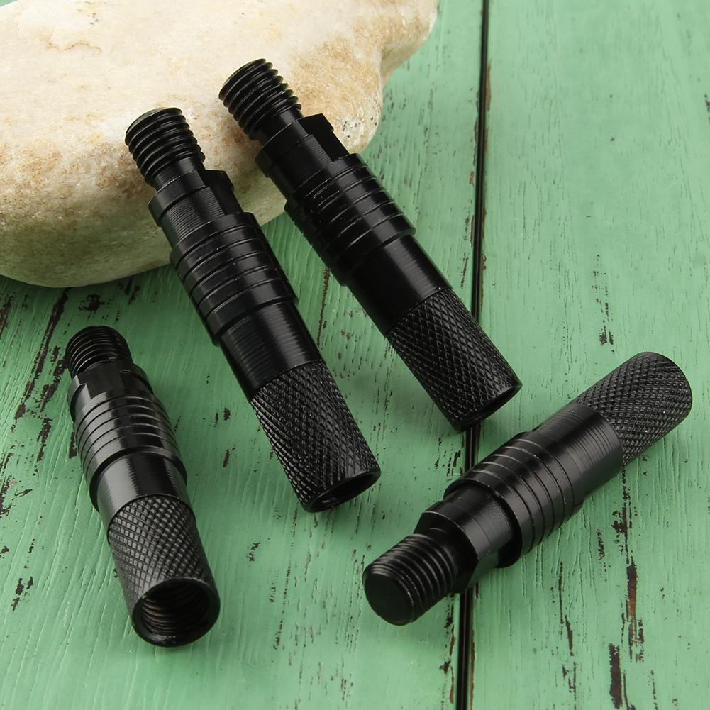 4pcs Aluminum Adapters Carp Fishing Rod Bite Alarm Rod Holder Connectors