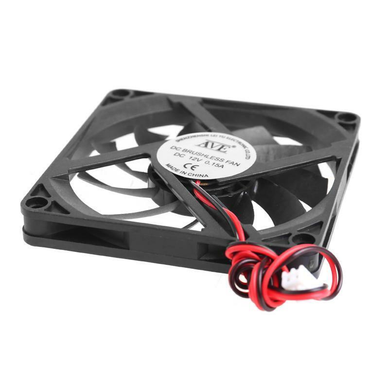 8010 DC Brushless Fan 8CM Cooling 80mm DC12V 0.15A Cooler Fan 80X80X10mm 2Pin