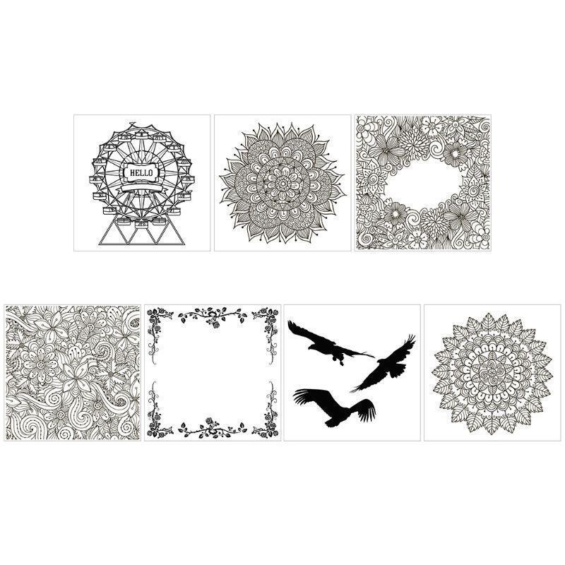 Fly Bird DIY Silicone Clear Stamp Cling Seal Scrapbook Embossing Album Decor