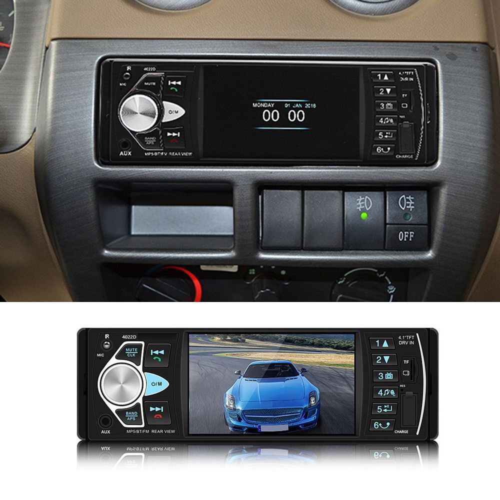 Camera In-dash Audio Head Unit Car MP5 Player Car Stereo Radio Bluetooth