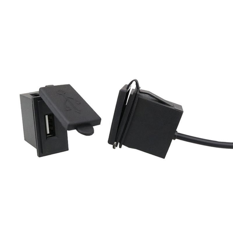 For 12-24V Motorcycle RV Cruise Boat Car Suv Charger 2.4A USB Plug Auto Adapter