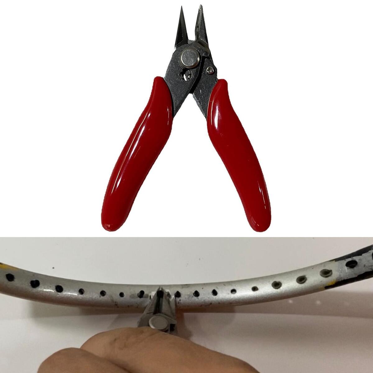 Diagonal Pliers Wire Cutter for Badminton Narrow Space Cutting Small Cables