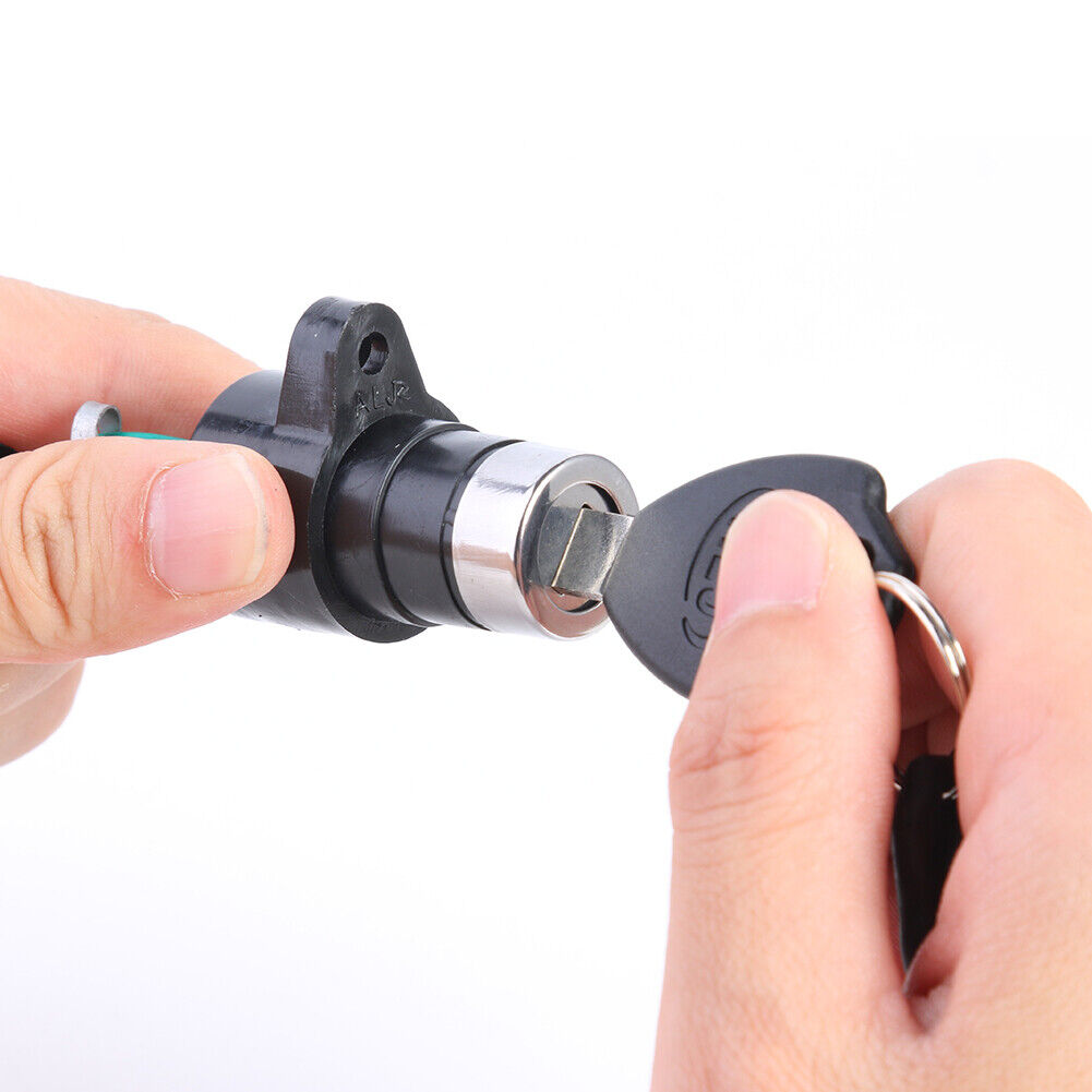 Electric Bicycle Ignition Switch Key Power Lock for Electric Scooter (S)