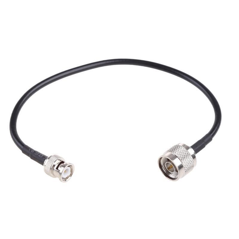 N Male to BNC Male Connector RF Coaxial Pigtail Cable RG58 for Handheld Radio