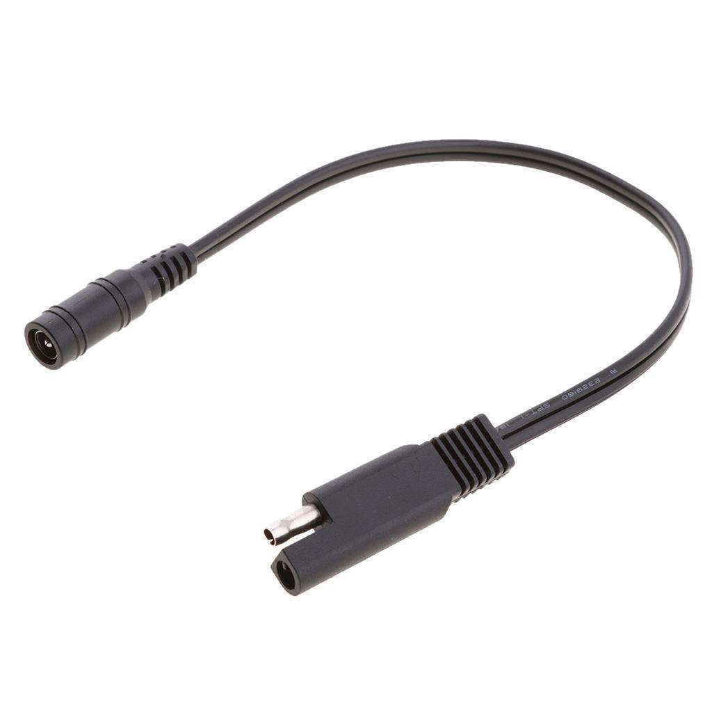 10" SAE to  Female Adapter Cable Motorcycle Heat Clothing Jack Adapter"