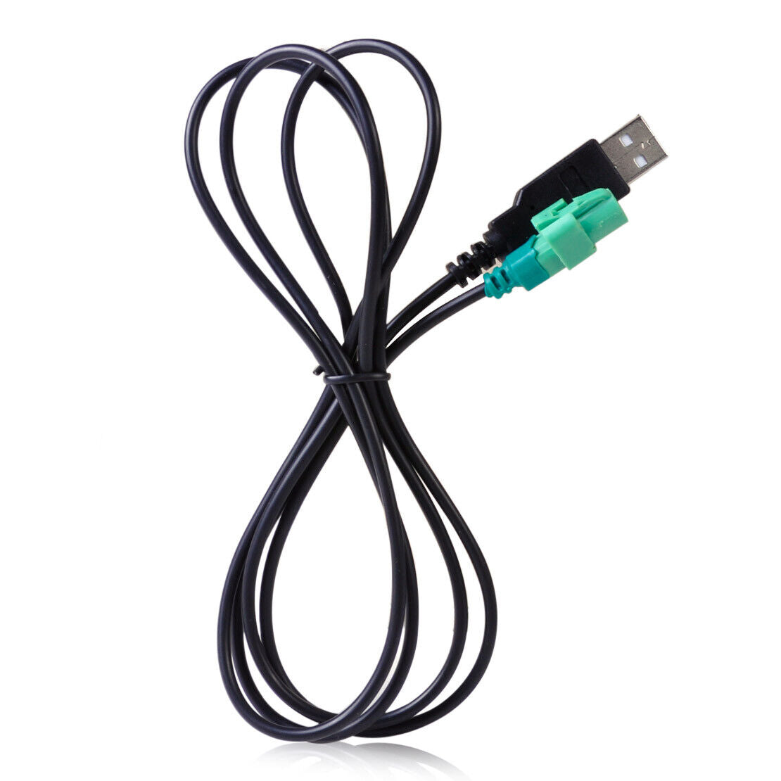 USB Male 4Pin Wire Harness Cable AUX Adapter Fit for VW Golf Jetta Passat Li