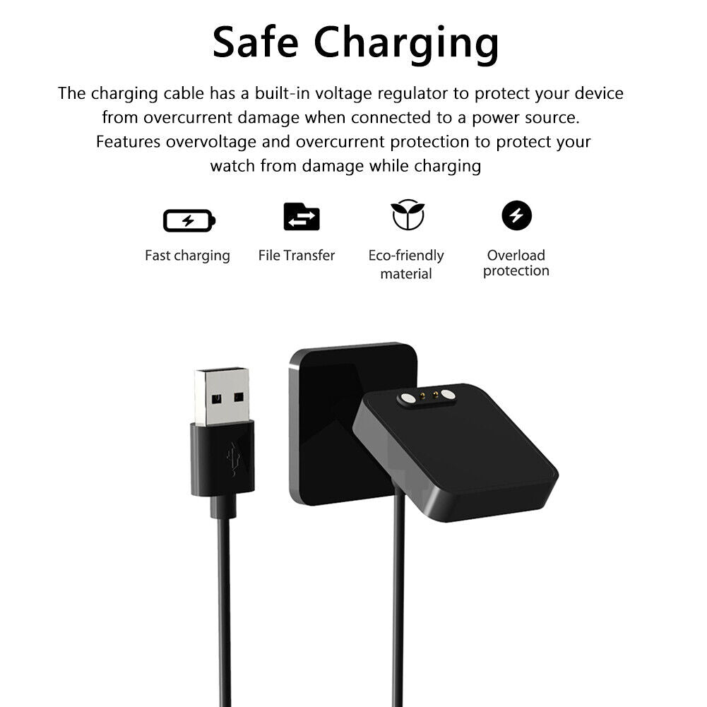 Charger for Haylou Solar LS05 RT LS05S RT2 LS10 Stand Dock USB Charging