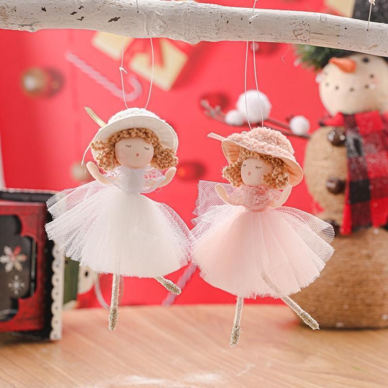 Heart Angel Christmas Tree Pendant Hanging Window Wall Door Decoration Gift