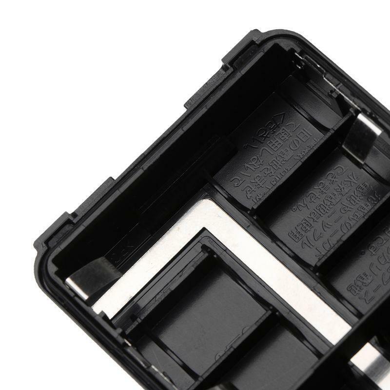 Black 6xAA Battery Case Shell for Portable Radio IC-V80 IC-V80E IC-T70 Walkie