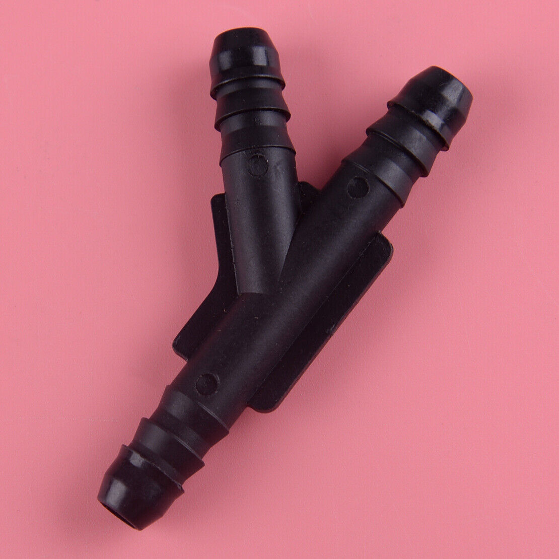 1/4"6mm-5/16" 8mm Y 3-Way Gas Fuel Line Connector Coupler Tubing Union Joiner Ld