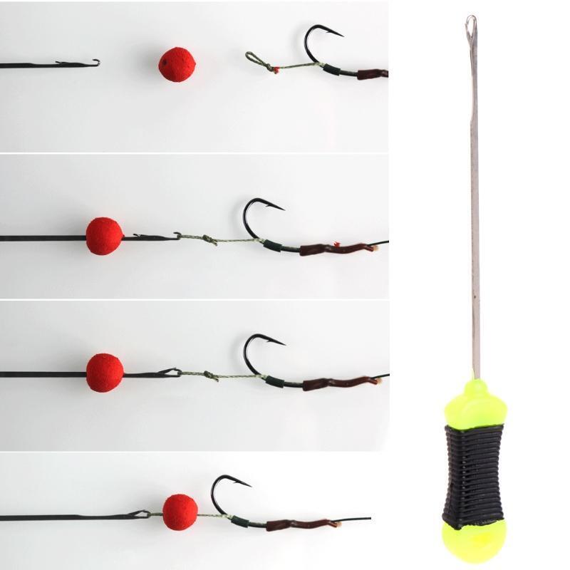 Stainless Steel Hook Latch Needle Tool For Bait Loading Carp Fishing Tackle