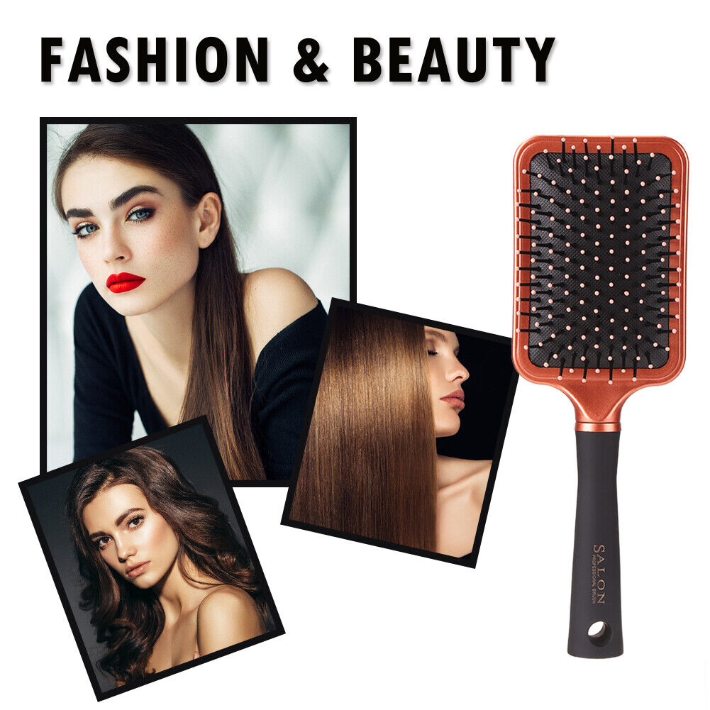 Hair Brush Women Scalp Massage Dry Wet Anti-static Detangle Airbag Comb (D)