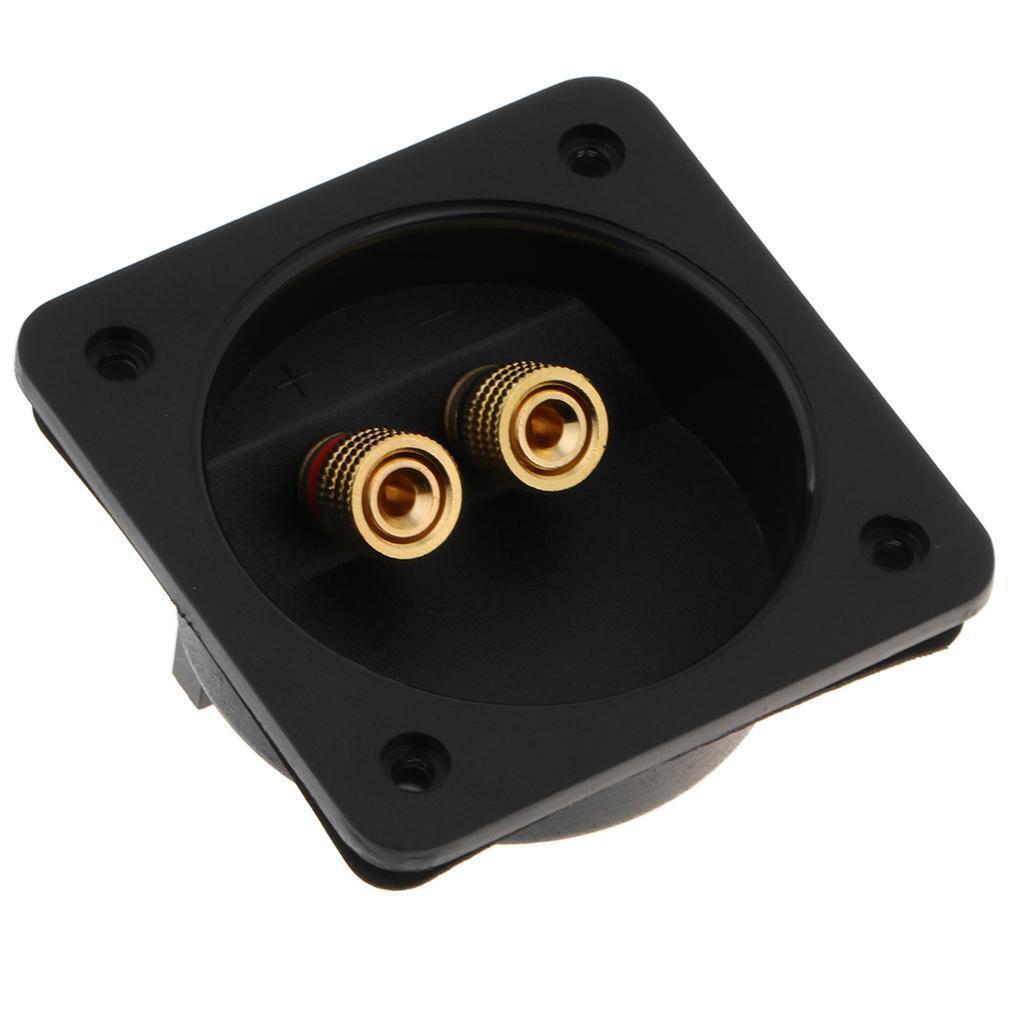 DIY Home Car Stereo Screw Cup Connections Subwoofer Plugs 2 Way 80 502