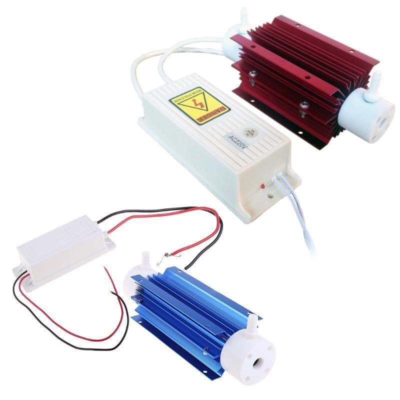 5g/h 5 Ggrams Quartz Tube Type Ozone Generator Water Purifier Air Cleaner 220V