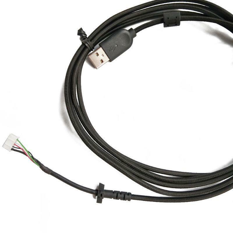 Durable Nylon USB Soft Mouse Cable Line Replacement Wire For logitech G403 Mouse