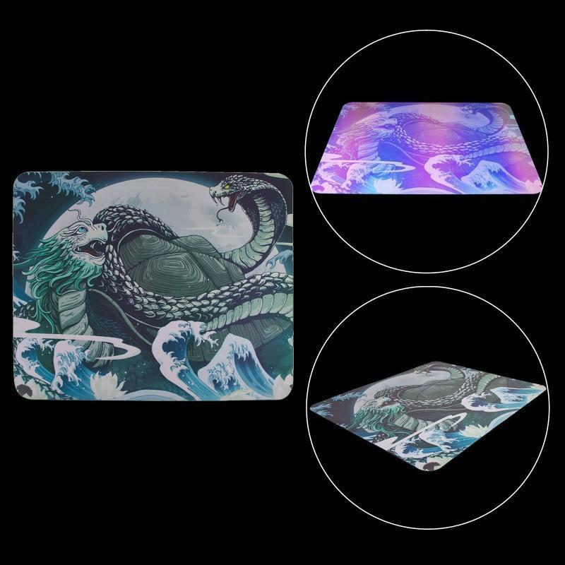 Flexible Silicone Mouse Pad Esports Tiger Wuxiang North Tortoise Mousepad Mat