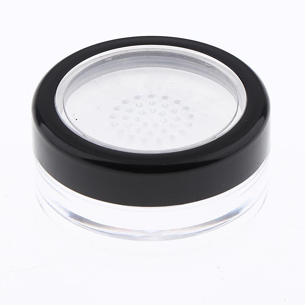 10pcs Empty Loose Powder Case Blush Storage Container Talcum Powder Jar 10g