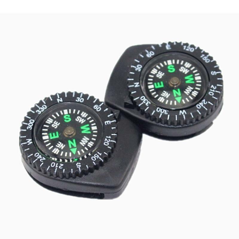 5 Pcs Mini Portable Compass Survival Hiking Camping Direction Outdoor