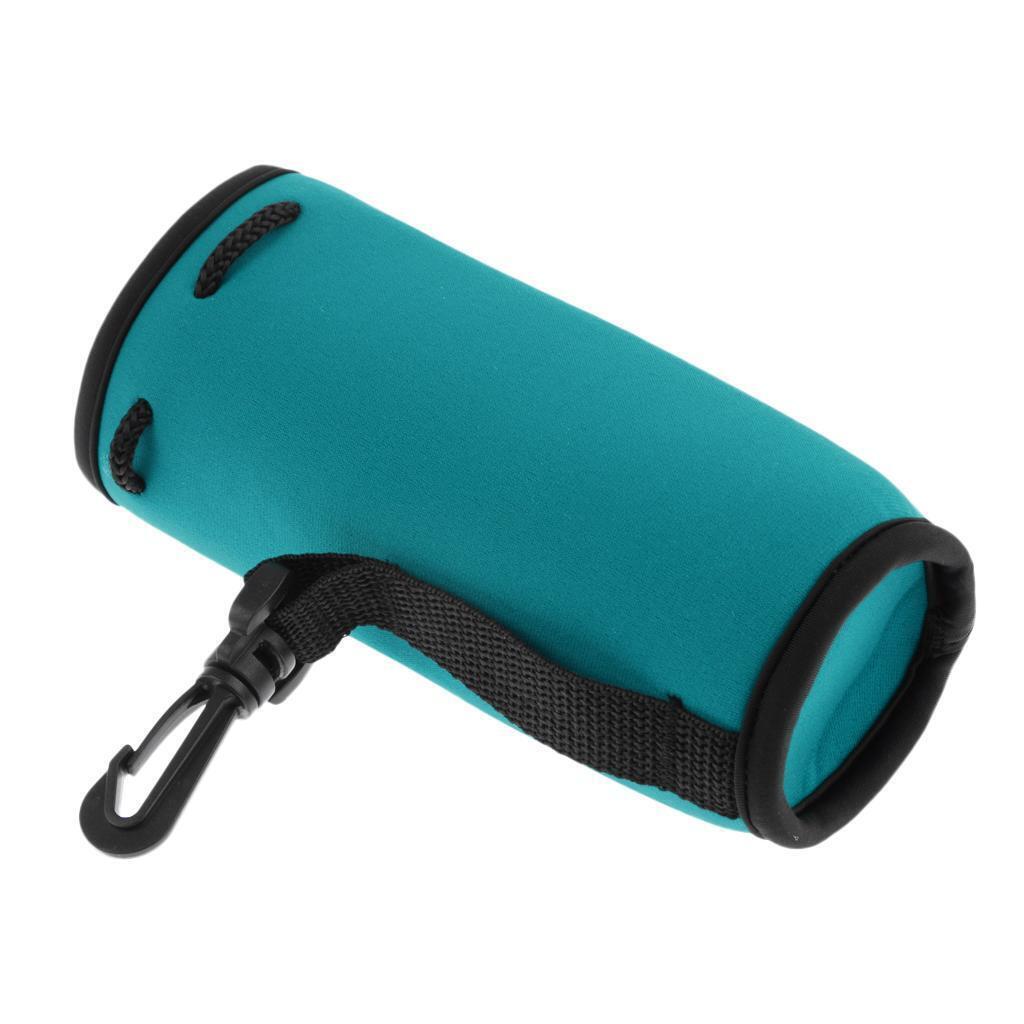 2Pcs Neoprene Insulated Water Drink Bottle Cooler Carrier Cover Sleeve