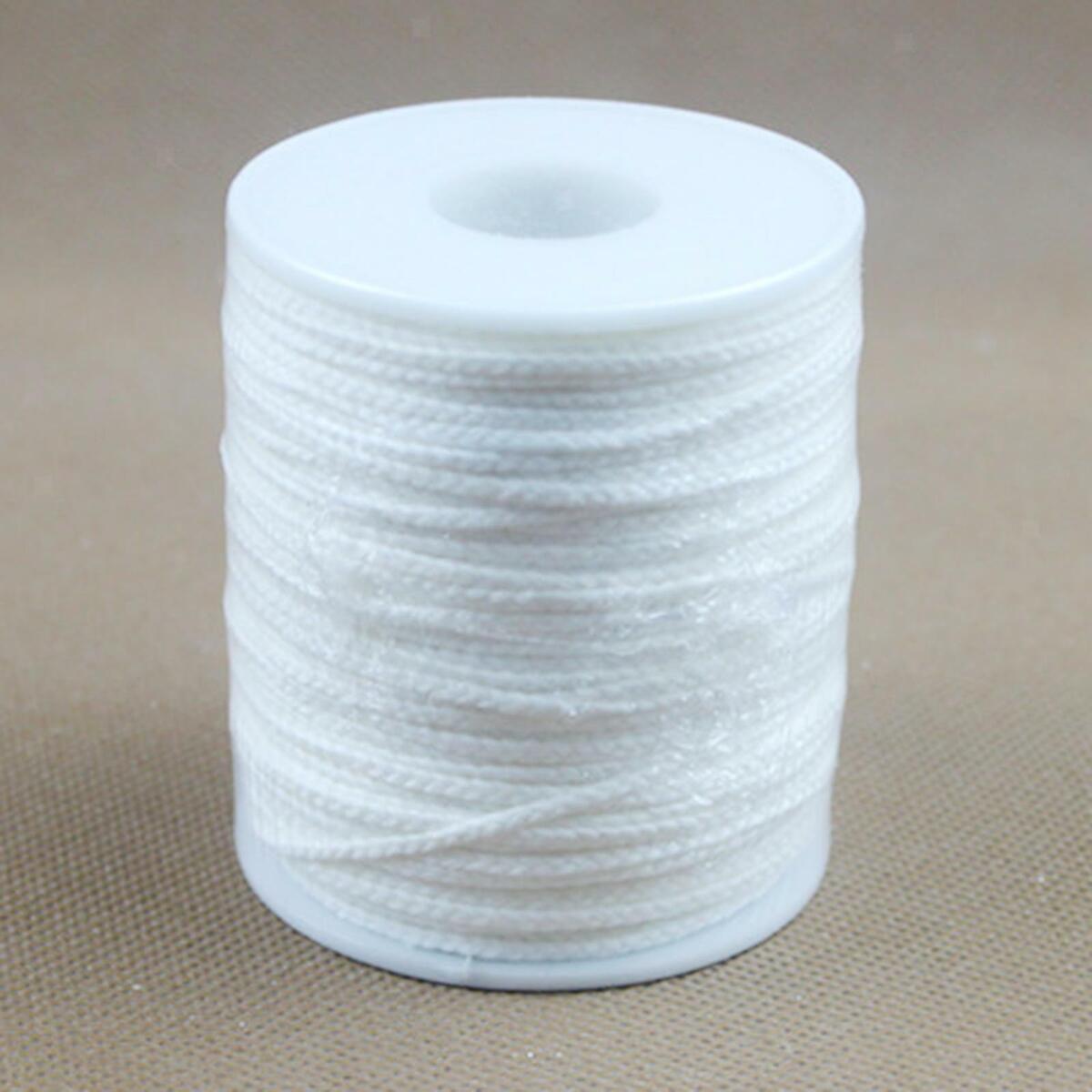 4  18Ply/ft 24Ply/ft Braided Candle Wicks 200FT 61M Candle Making
