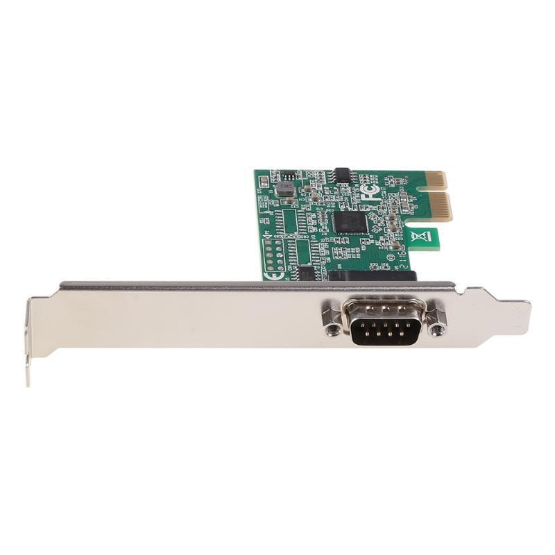Professional PCIE Dual Serial Chip Expansion Card Ax99100 2 Industrial Port Db9