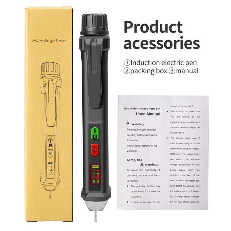 VD410A Digital Voltage Detector AC/DC Tester 1000V Non-contact Electric Test Pen