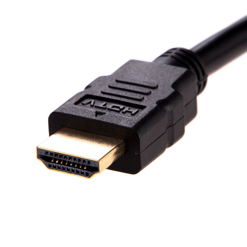 1.5m HDMI-compatible To 3-RCA Video Audio AV Component Converter Adapter Ca