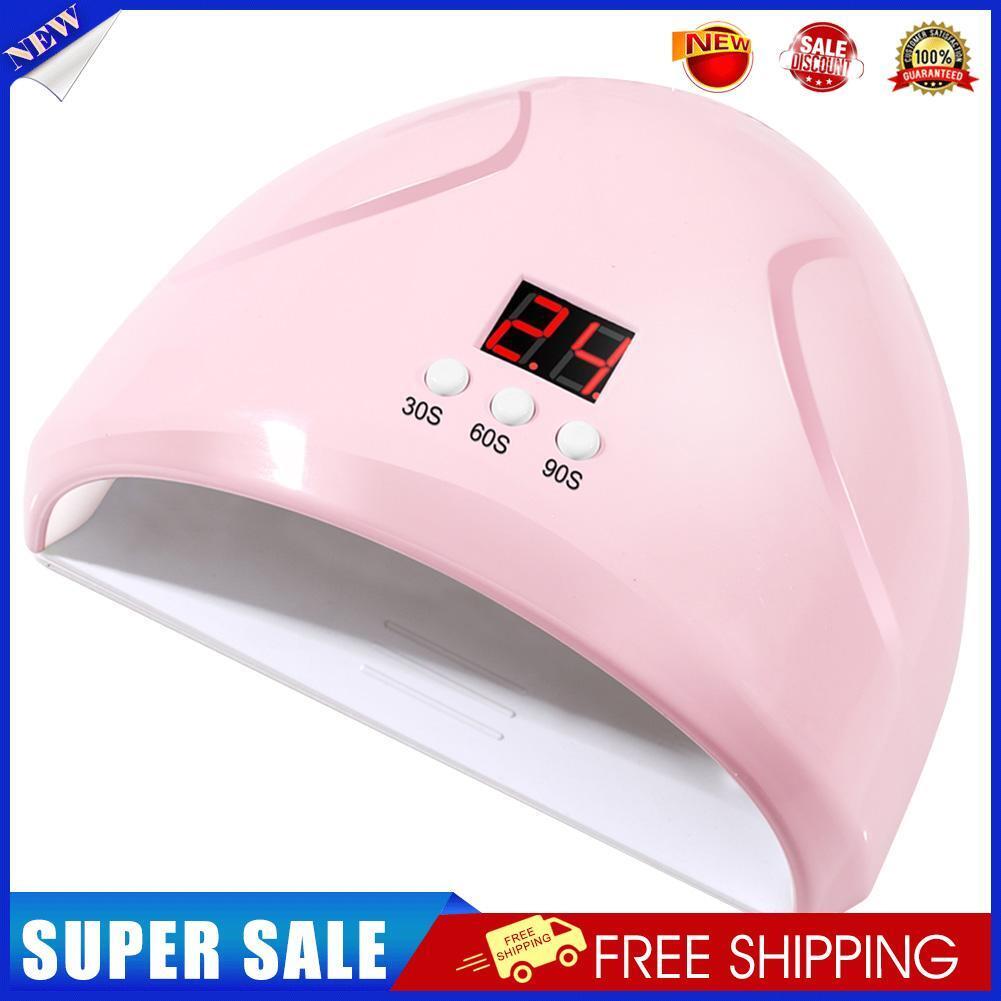 12 LED 36W UV Nail Dryer Drying Lamp for Gel Polish Manicure Tools (Pink)