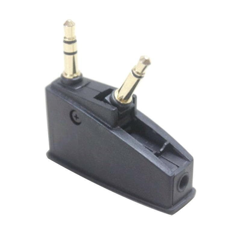 Airline Travel Headphone Plug Audio Adapters Converter for QC45 QC35 QC3 QC25