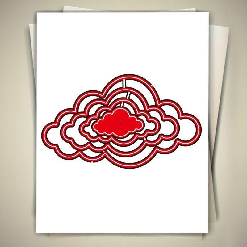Cloud Craft Die Metal Cutting Dies Cut for DIY Paper Card Making Scrapbooking