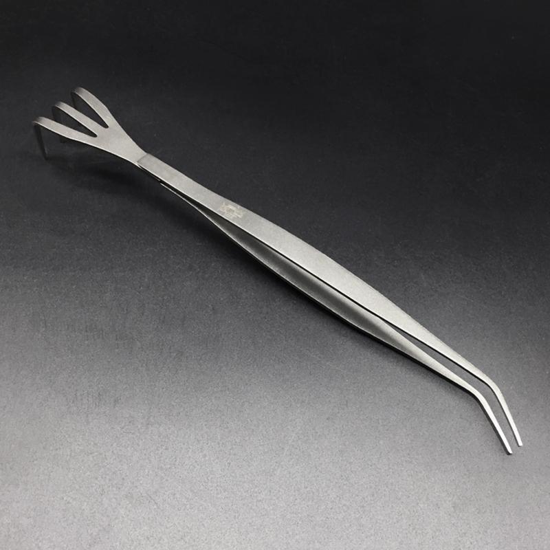 Bonsai Tools 2 in 1 Stainless Steel Bonsai Tree Tool Tweezers Weeder Garden Tool