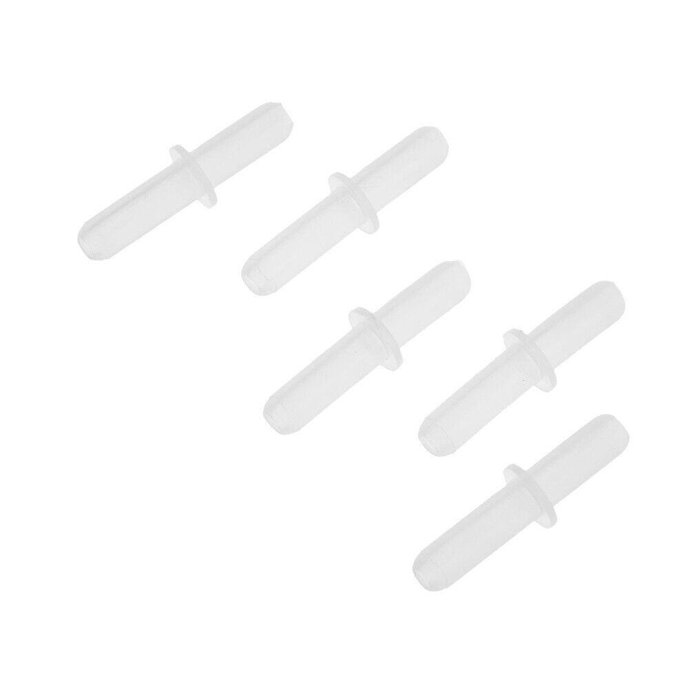 100XStraight Plastic Air Line Tubing Joint Connectors Aquarium Fish Tank 2-Way